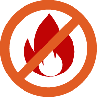 Prevent fires icon